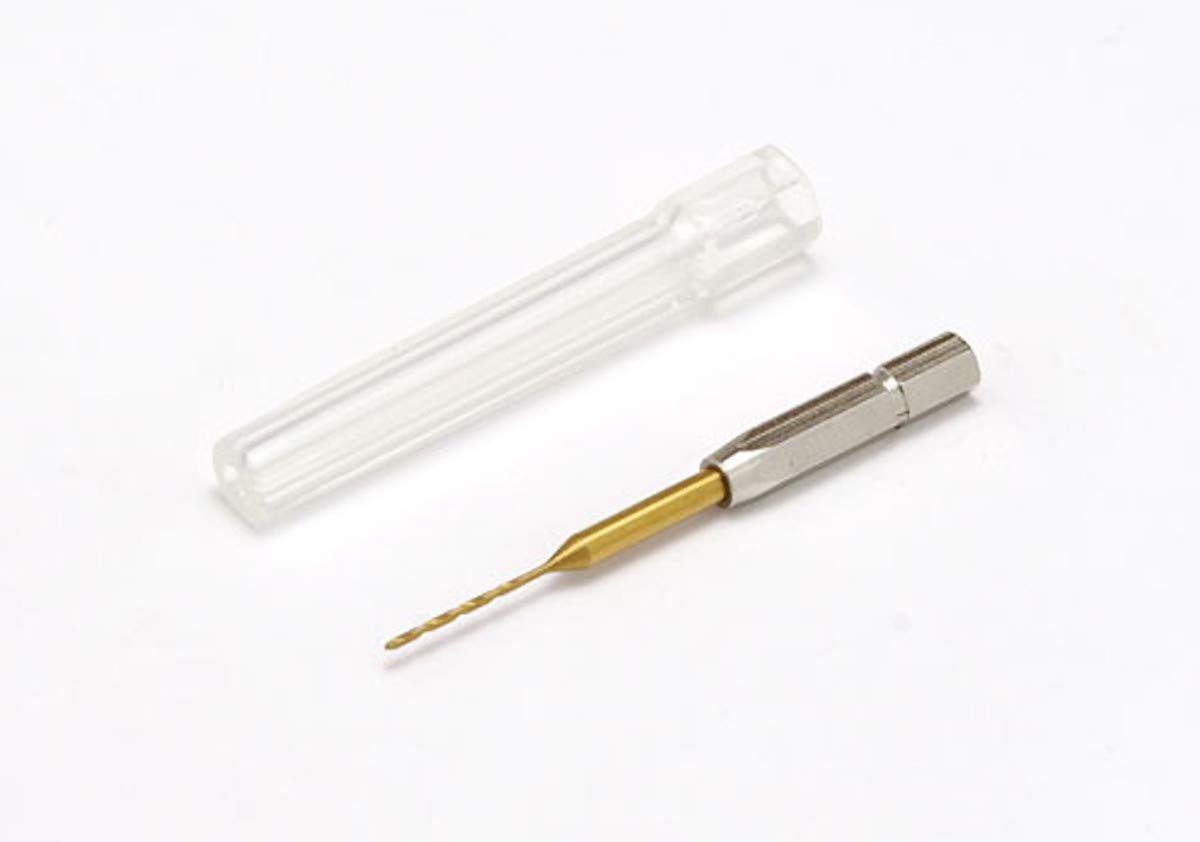 HG Precision Drill Bit 0.04 inch (0.9mm) for One-Touch Pin Vice - High Accuracy Micro Drill Bit for Jewelry Making, Watch Repair & Model Building