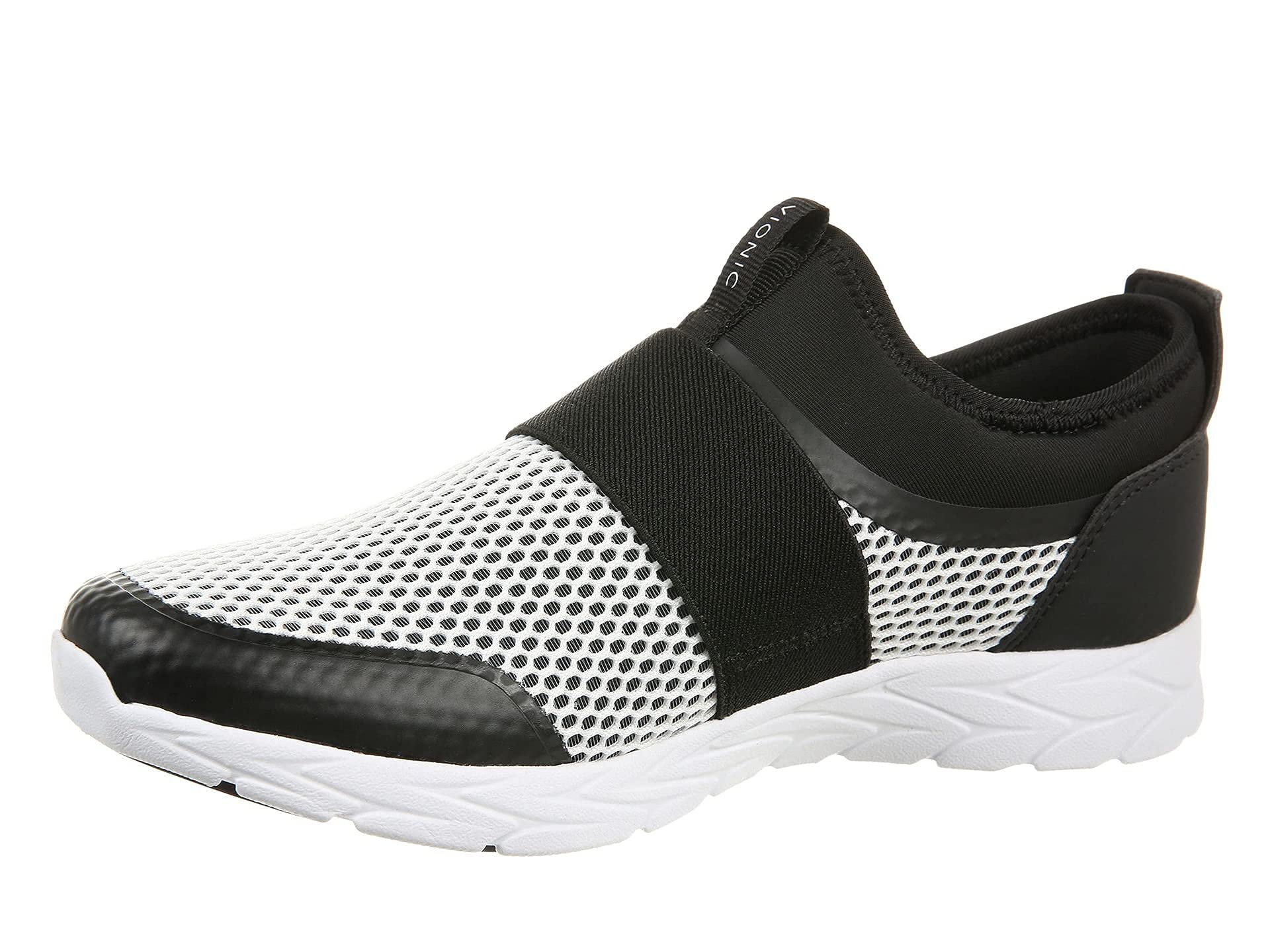 Vionic Women's Slip-On Walking Shoes - Comfortable & Supportive Sneakers for Walking, Travel & Everyday Wear