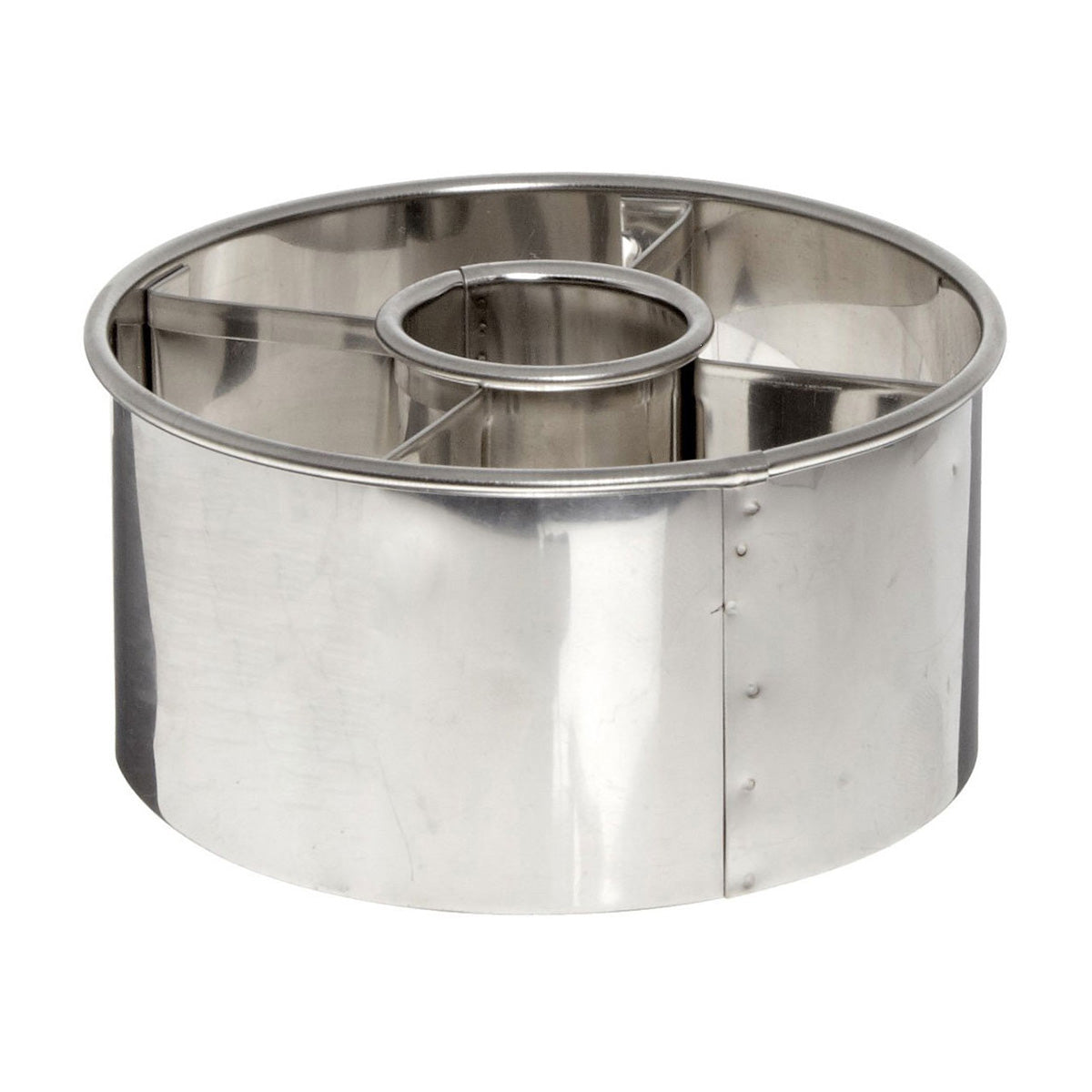 Ateco 14423 Stainless Steel Donut Cutter - 3.5 Inch Large Round Doughnut Maker for Baking, Pastry, and Homemade Donuts - Perfect for Bakeries, Home Kitchens, and DIY Desserts