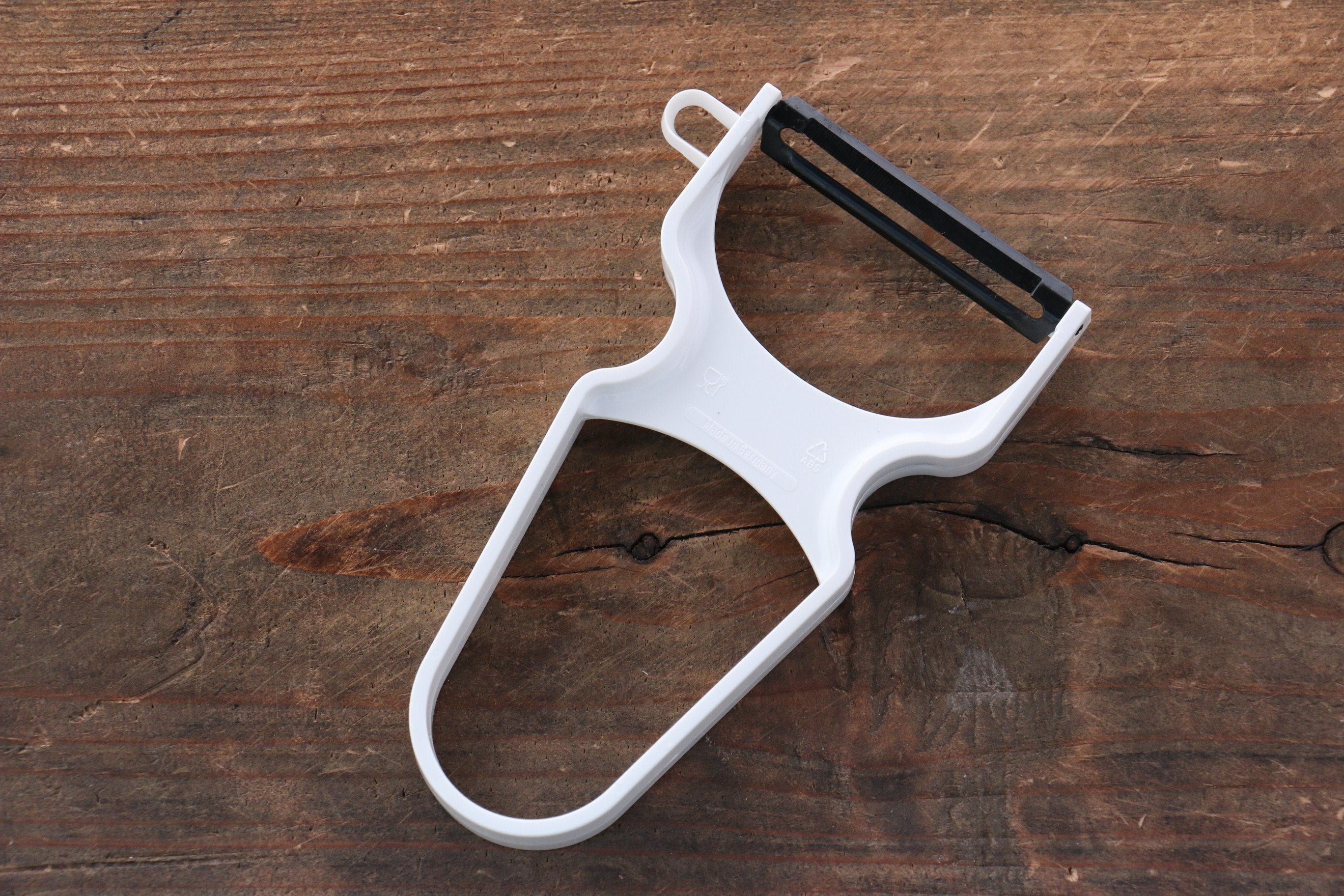 Premium MT Peeler with Protective Sheath - Durable Kitchen Peeler for Fruits & Vegetables - Perfect for Home Cooking, Camping & Outdoor Adventures