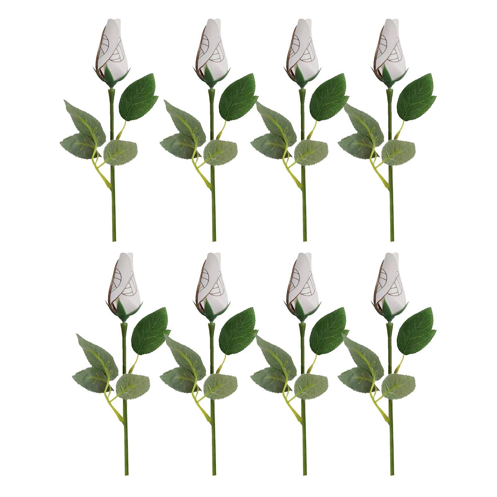 Artificial Silk Rose Bouquet - Realistic Fake Flowers for Wedding, Graduation, Party Decor - Elegant Home & Event Decoration - Perfect for Centerpieces, Gifts & Room Decor