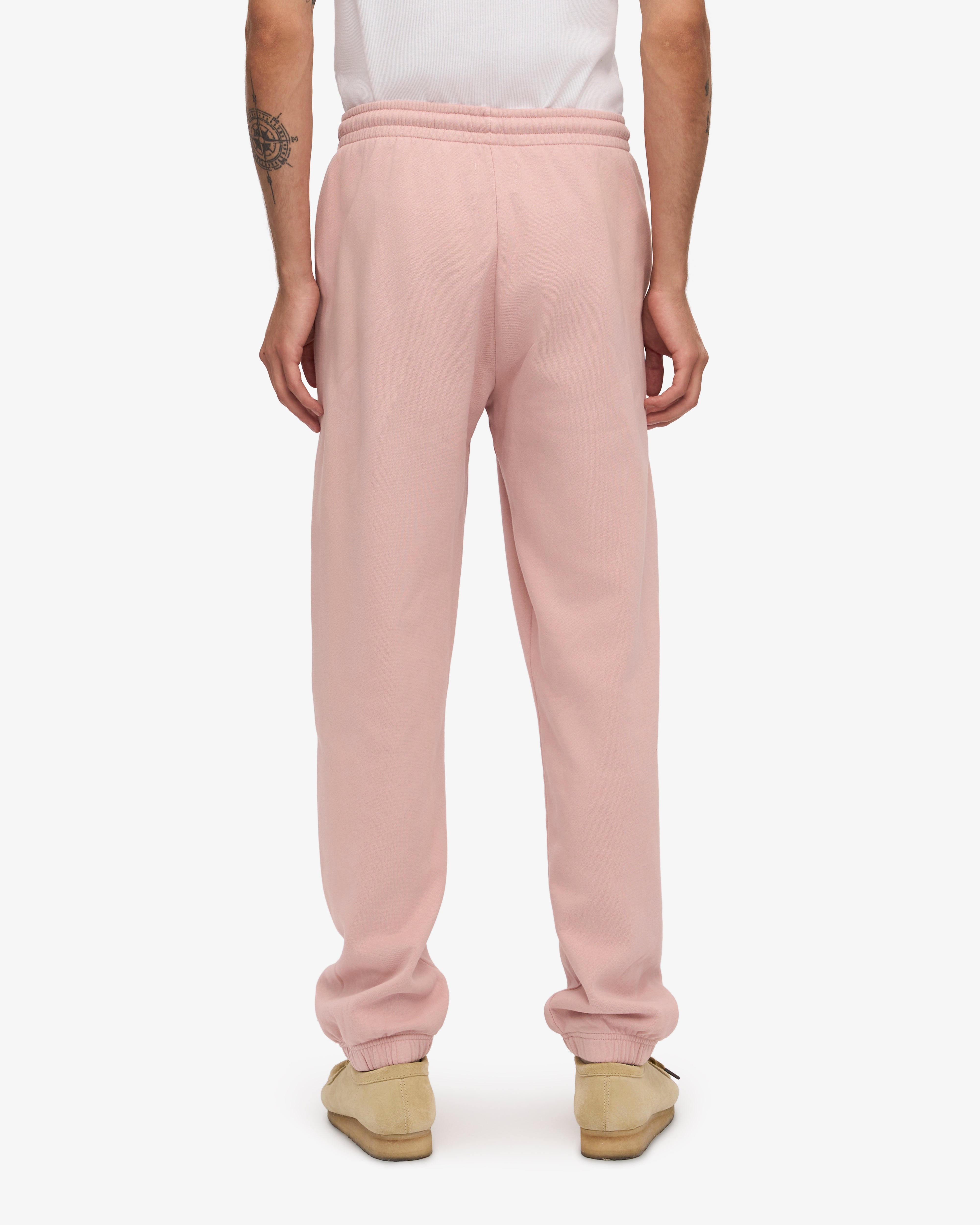 Organic Cotton Sweatpants for Women - Soft & Comfortable Faded Pink Lounge Pants - Perfect for Yoga, Running & Relaxing at Home