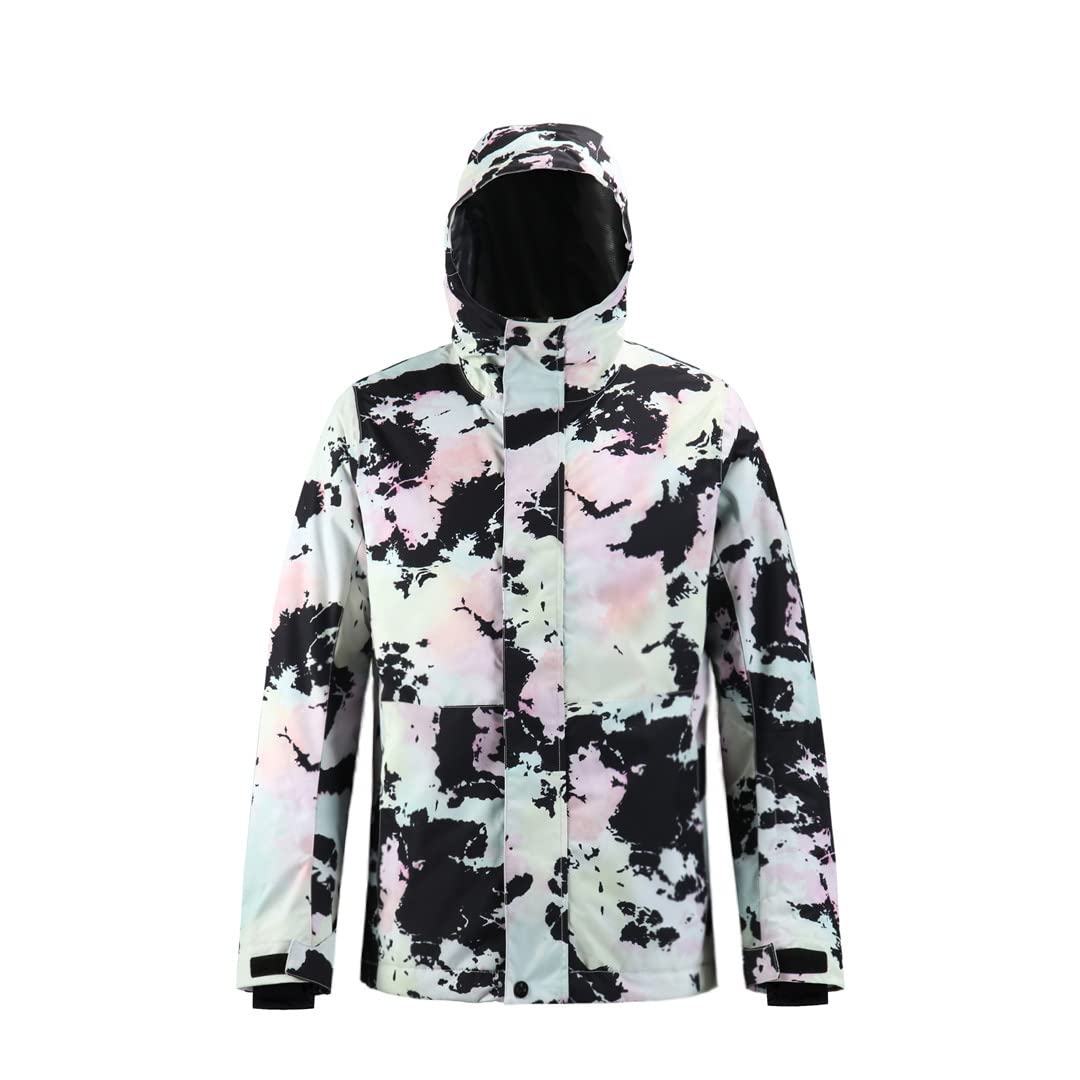 Men's Waterproof Snowboard Jacket & Ski Pants Set - Winter Warm Hooded Snow Coat for Skiing & Snowboarding - Perfect for Mountain Resorts & Outdoor Winter Sports