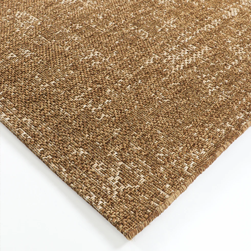 Baya Rattan Outdoor Rug - Barley Color 160cm x 230cm (5.2ft x 7.5ft) - All-Weather Woven Patio Mat for Deck, Poolside, Garden & Balcony