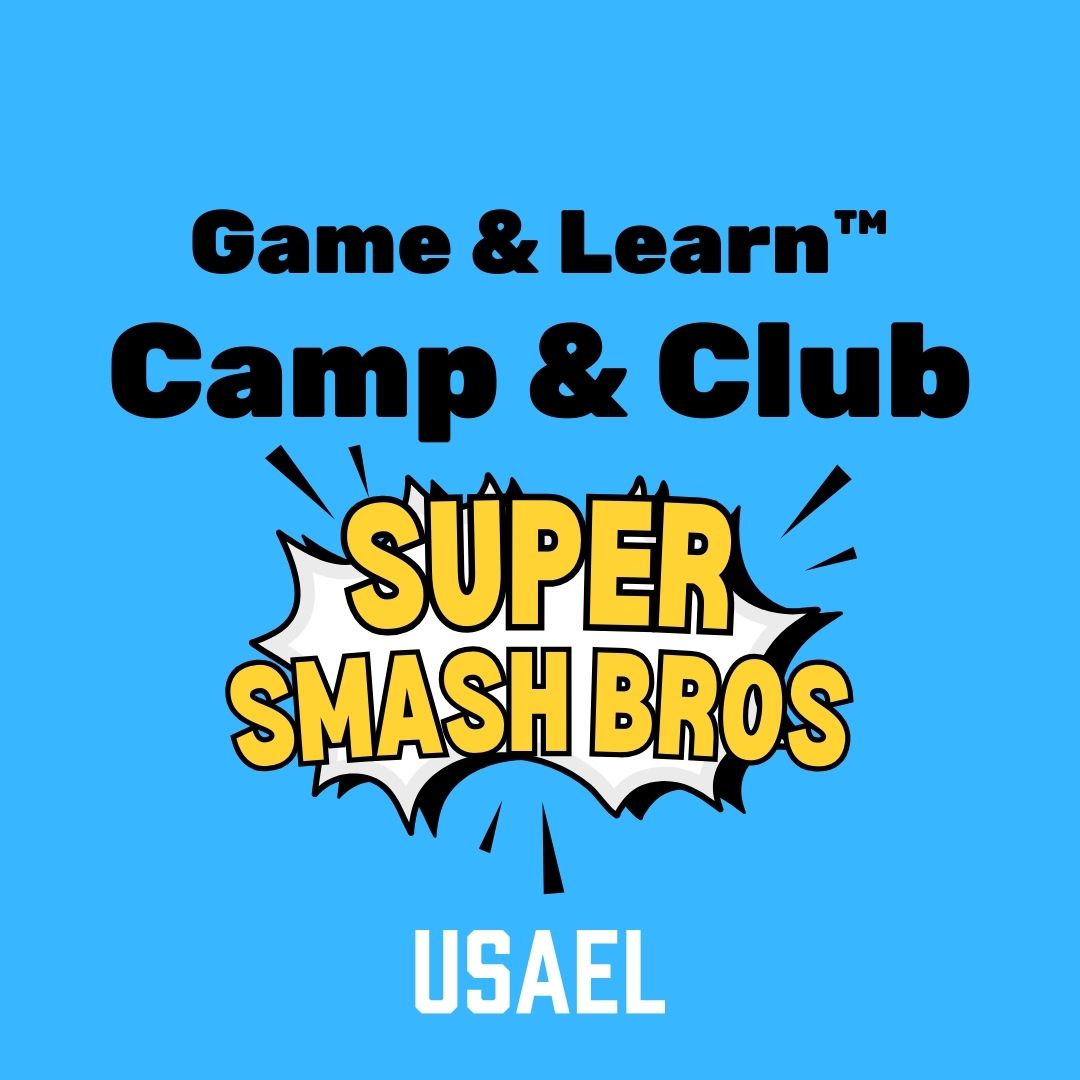 Super Smash Bros Game & Learn Academic Camp or Club - Fun Educational Gaming Experience for Kids & Teens | Perfect for After-School Programs & Summer Camps