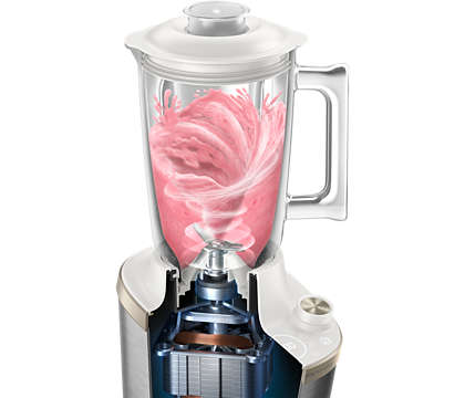 HR3760 2L High Speed Blender - Professional Countertop Blender for Smoothies, Juices & Food Prep - Perfect for Home Kitchen, Restaurant & Healthy Lifestyle