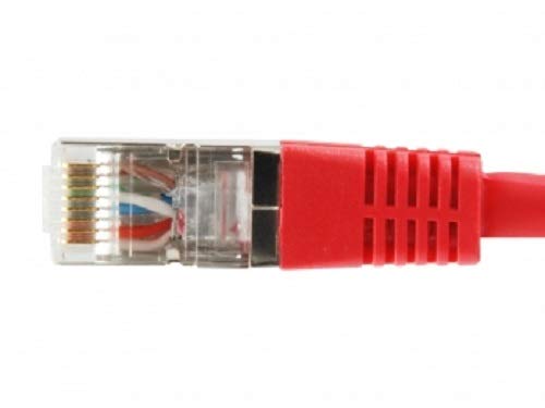 E-Quip 20m Cat6a S/FTP (S-STP) Shielded Ethernet Cable - Purple | High-Speed RJ45 Network Cable for Gaming, Streaming & Office Use