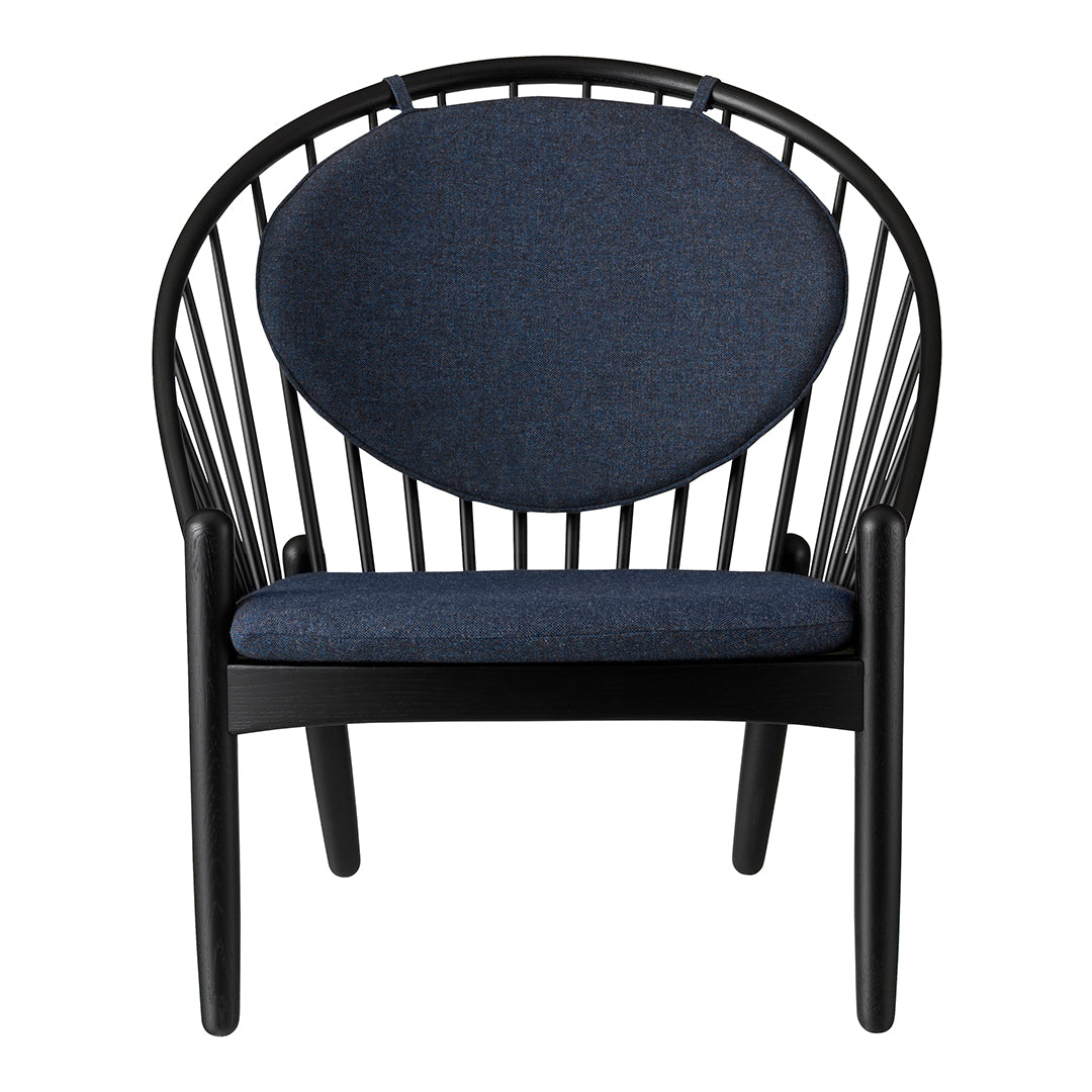 J166 Jorna Lounge Armchair - Modern Accent Chair for Living Room, Bedroom & Office - Comfortable Upholstered Armchair with Sturdy Metal Legs - Perfect for Relaxing, Reading & Home Decor