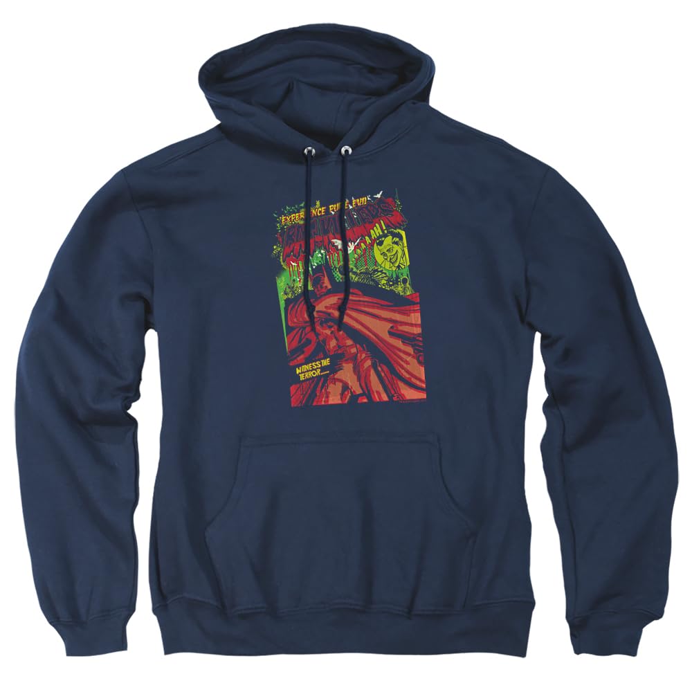 Trevco Batman Bat Killers Unisex Adult Pullover Hoodie - Soft & Comfortable for Cosplay, Halloween & Casual Wear