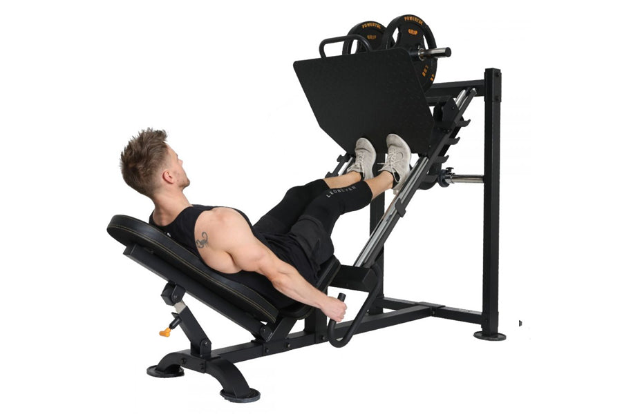 Powertec Leg Press Machine - Heavy Duty Home Gym Equipment for Strength Training | Perfect for Home Workouts & Commercial Gyms | Summer Sale Discount
