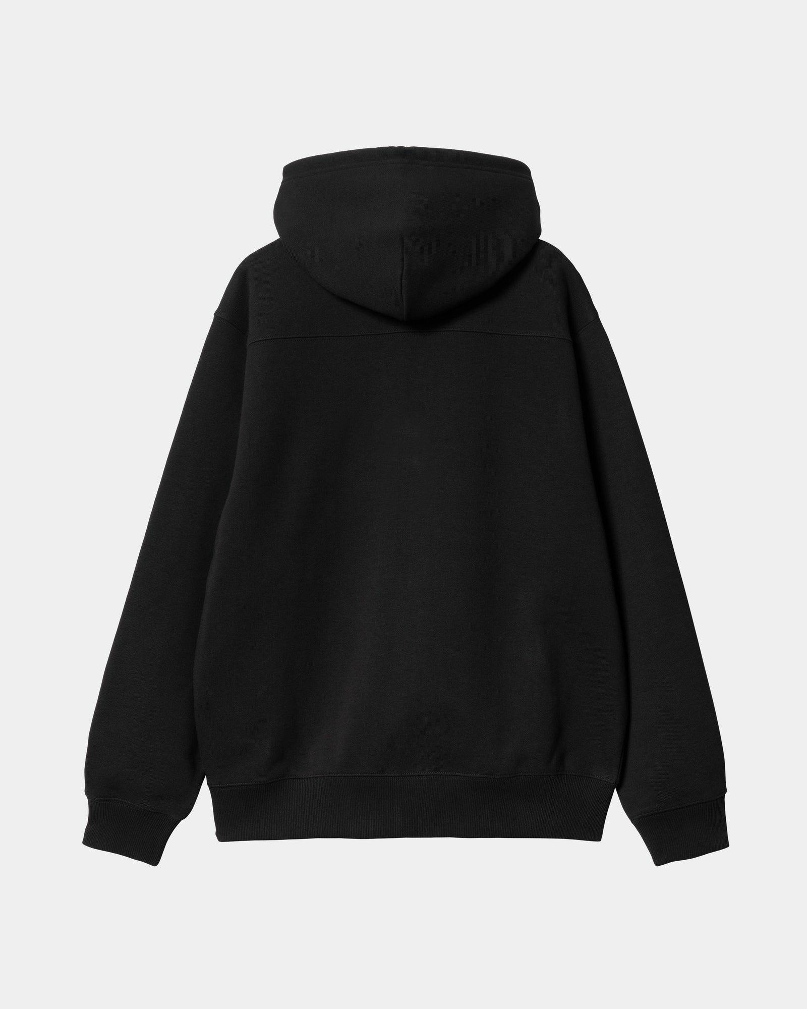 Eldon Hooded Sweatshirt Jacket for Men & Women - Soft Fleece Pullover with Pockets, Black - Perfect for Casual Wear, Outdoor Activities & Layering in Cold Weather