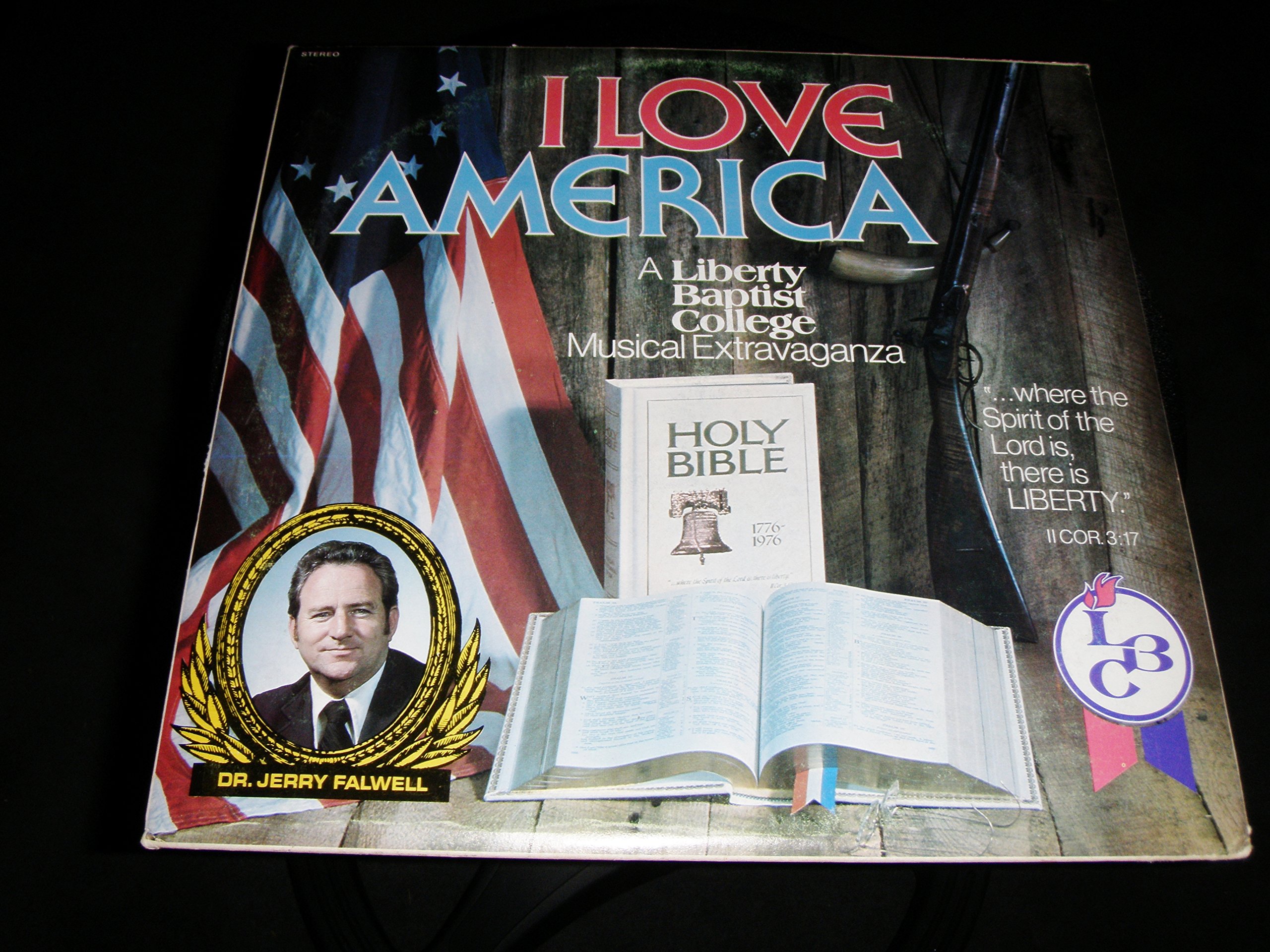 LP Record - I Love America Vinyl Album | Classic Music Collection for Home, Parties & Gifts