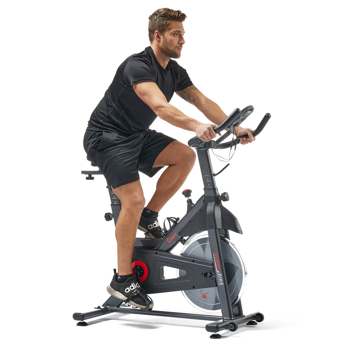 Smart Magnetic Exercise Bike with Bluetooth Connectivity - Perfect for Home Workouts & Indoor Cycling Training