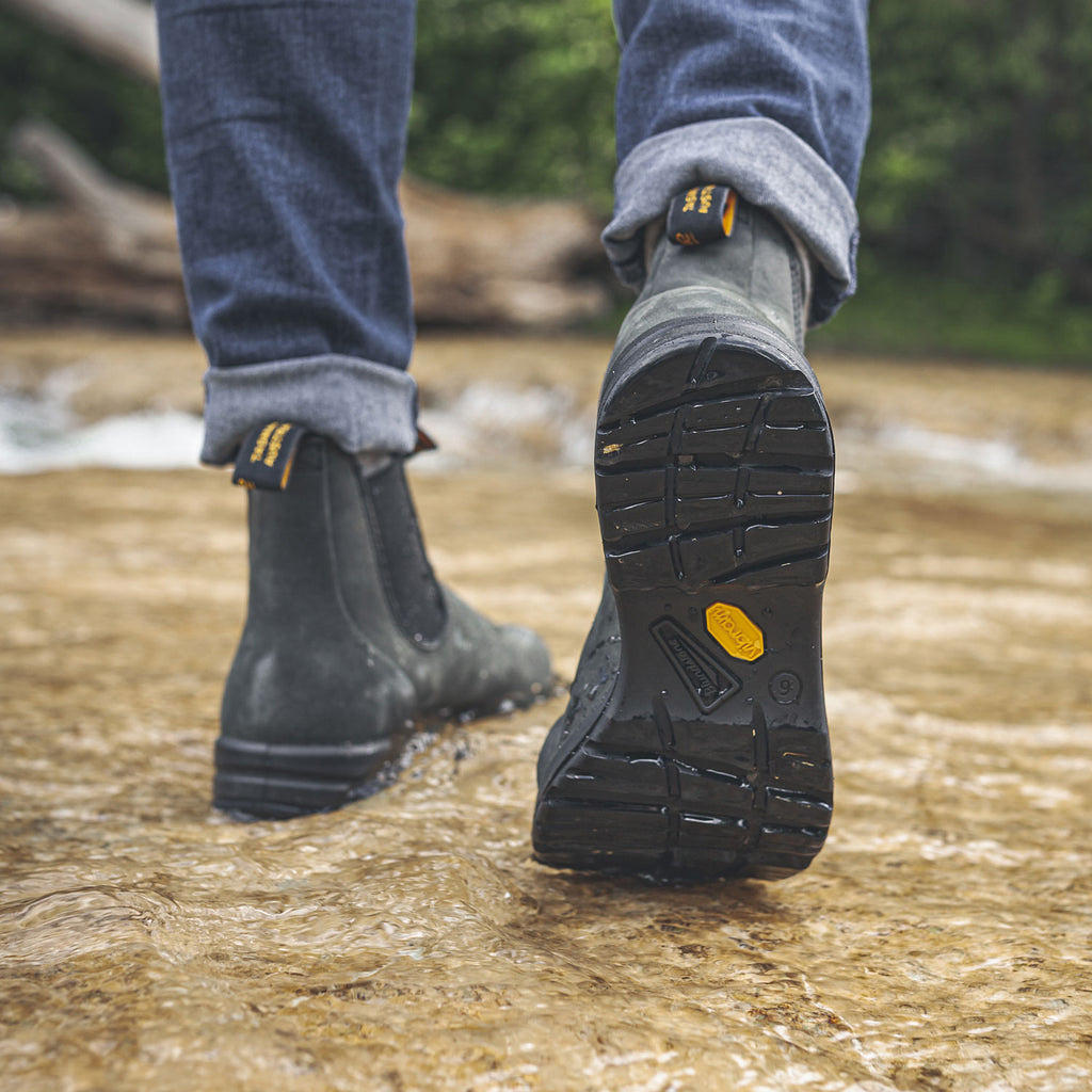 2055 Unisex All Terrain Rustic Black Boots - Durable Outdoor Hiking & Work Boots for Men & Women | Waterproof & Comfortable for Camping, Hunting & Construction Work