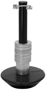 SnowEx 49071 Heavy Duty Disc Shoe Assembly - Replacement Part for Snow Plows & Winter Equipment - Perfect for Driveway Clearing & Commercial Snow Removal