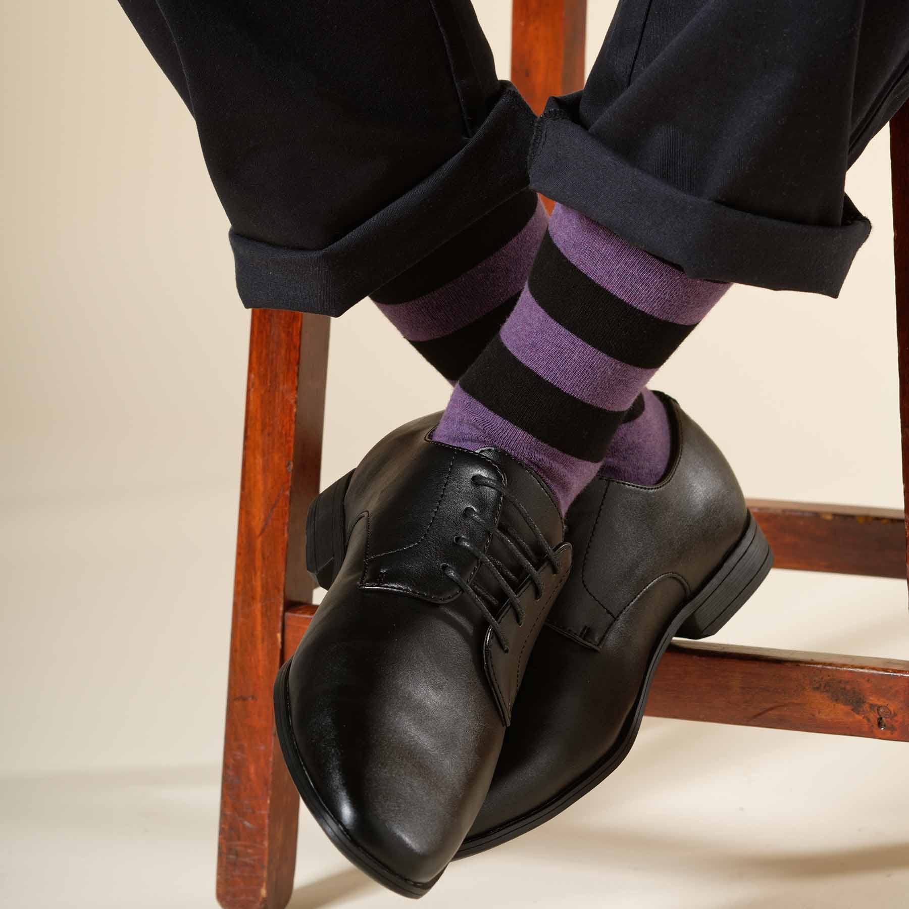 Equilibrium Men's Organic Cotton Socks 6-Pack | Soft Breathable Comfortable Ankle Socks for Everyday Wear, Gym & Outdoor Activities | Multiple Colors