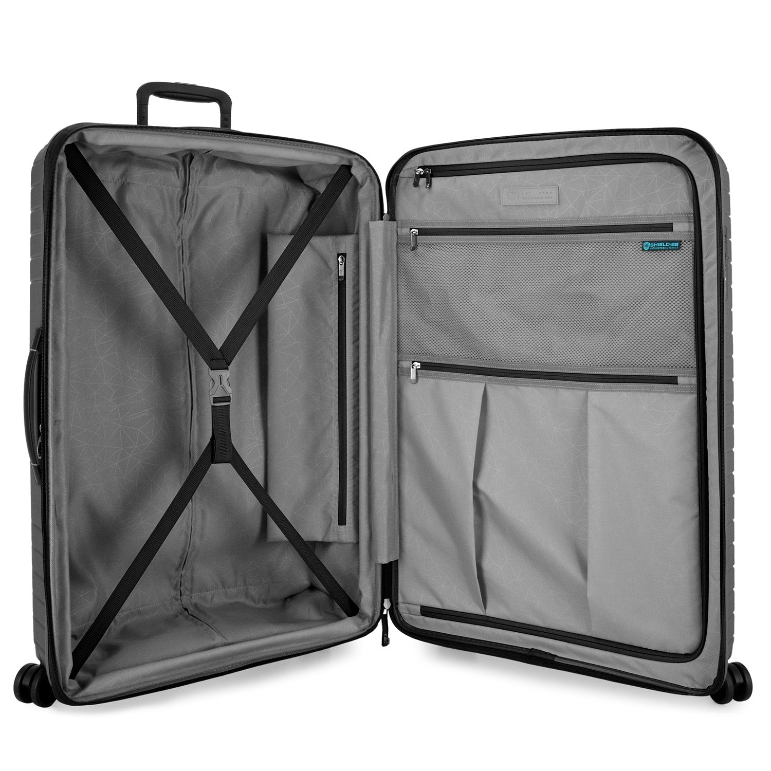 Vale 3-Piece Luggage Set with Spinner Wheels - Lightweight Expandable Suitcase for Travel, Carry-On & Checked Bag - Perfect for Business Trips, Vacations & Family Holidays