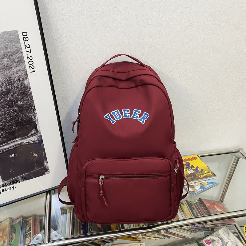 Stylish Large Capacity Backpack for Men & Women - Durable Casual School Bag for College, Work & Travel