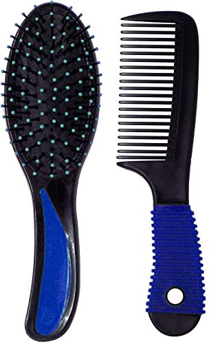 Premium Hair Comb Set for Men & Women - Detangling & Styling Comb for Home, Travel & Salon Use - Multi-Color Pack of 1 (M2) - Perfect for Daily Grooming, Styling & On-the-Go Hair Care