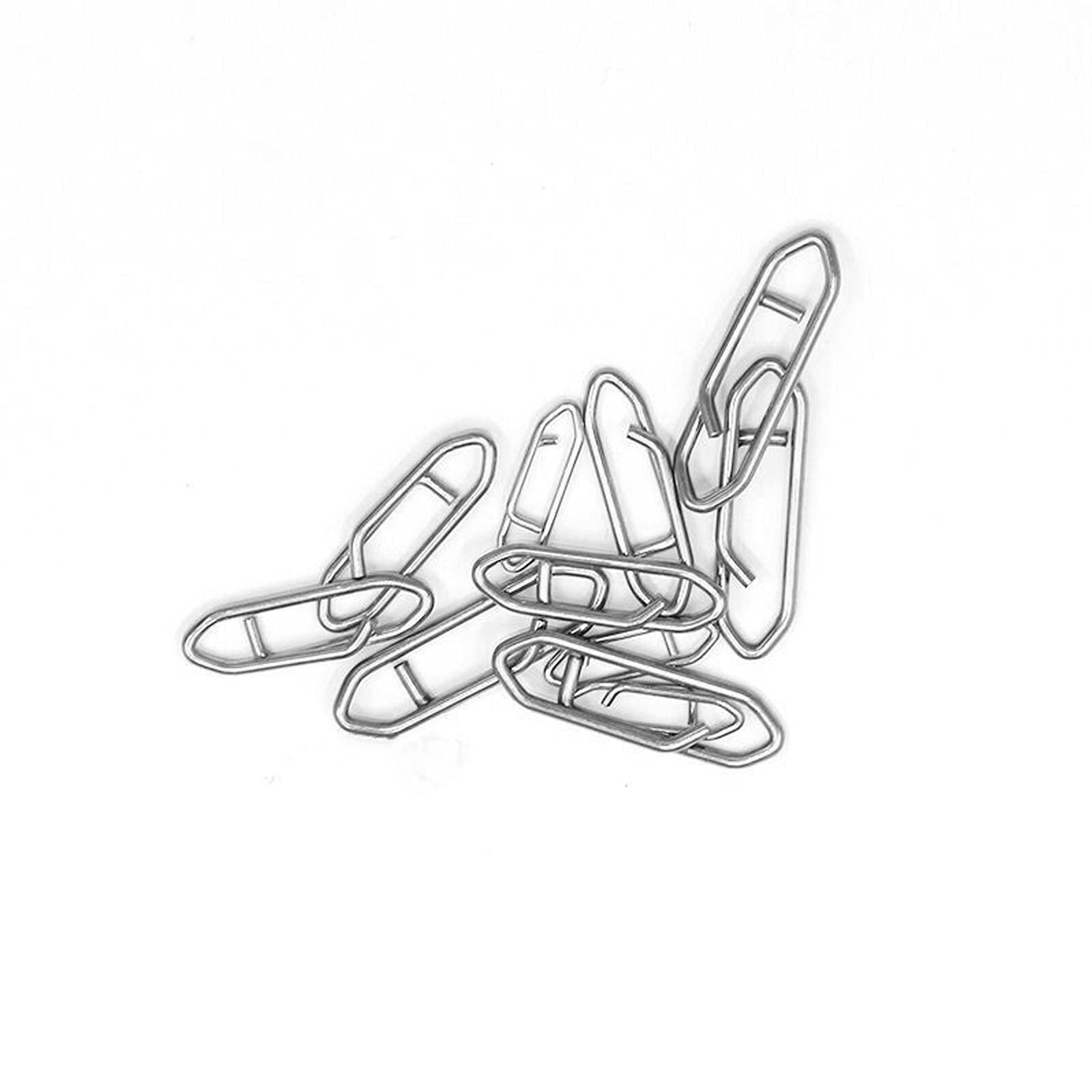 Tactical Anglers Power Clips - 50 Pcs Stainless Steel Quick Change Fishing Snaps for Lures, Decoys & Longlines (3 Sizes) - Perfect for Saltwater, Freshwater & Ice Fishing