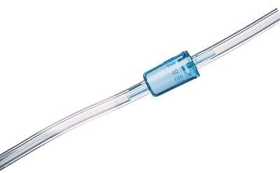 Cole-Parmer Disposable In-Line Gas/Liquid Filters - Nylon Membrane, 8 Micron, 5-Pack for Laboratory, Industrial, and Medical Applications