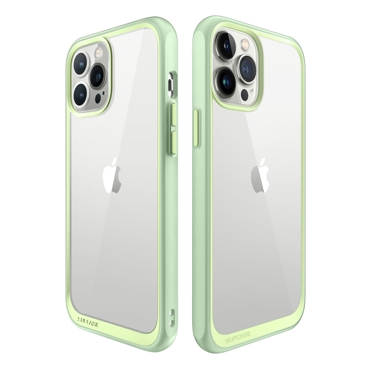 iPhone 13 Pro Case 6.1 Inch - Slim Clear Protective Cover with Shock Absorption | Unicorn Beetle Style in Mint Green | Perfect for Everyday Use, Travel & Outdoor Activities