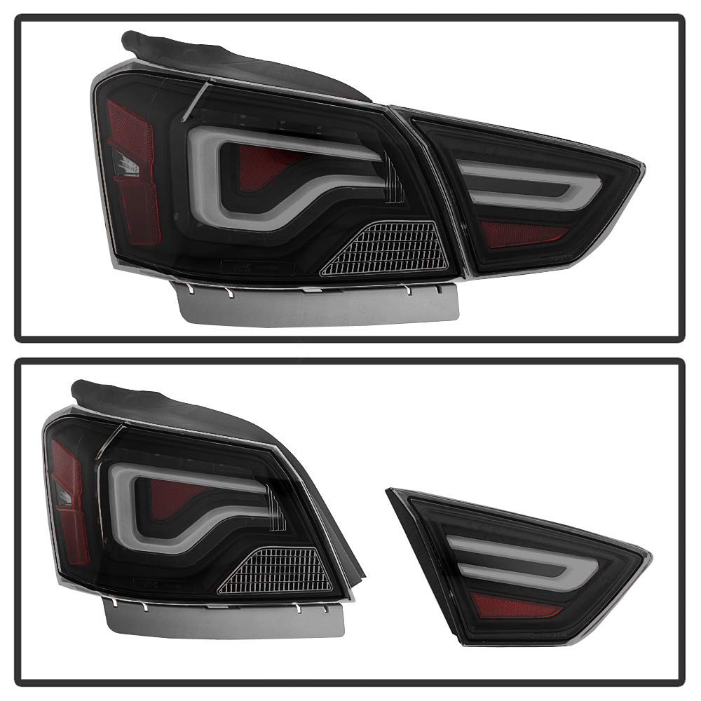 2014-2018 Chevy Impala LED Tail Lights - Compatible with All Models Except 14-16 Limited | Bright Light Bar for Enhanced Visibility | Perfect for Night Driving & Custom Car Upgrades