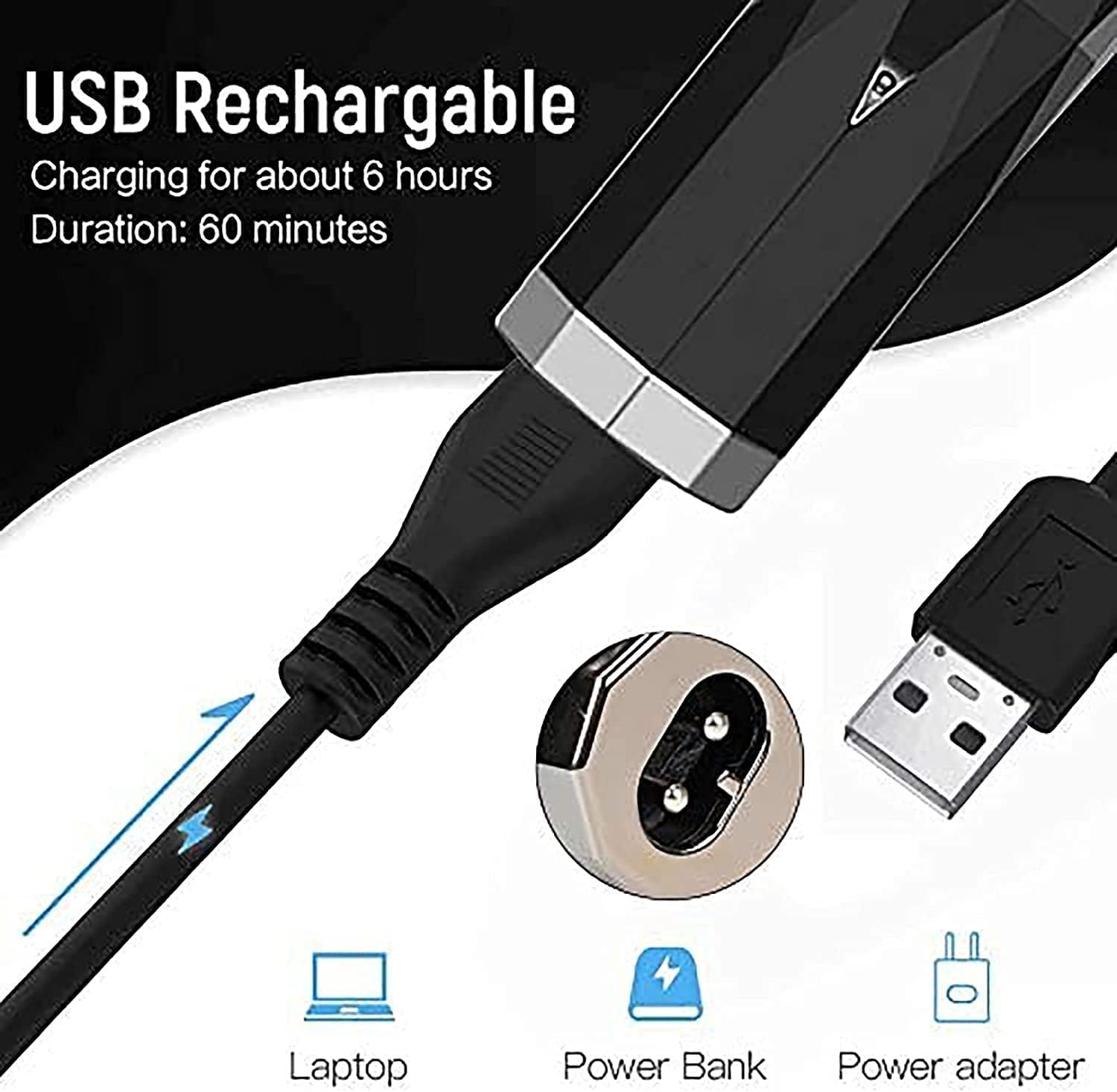 Professional Painless Nose & Ear Hair Trimmer for Men & Women - Waterproof, Easy to Use & Clean, Unisex Grooming Tool - Perfect for Travel, Home & Salon Use
