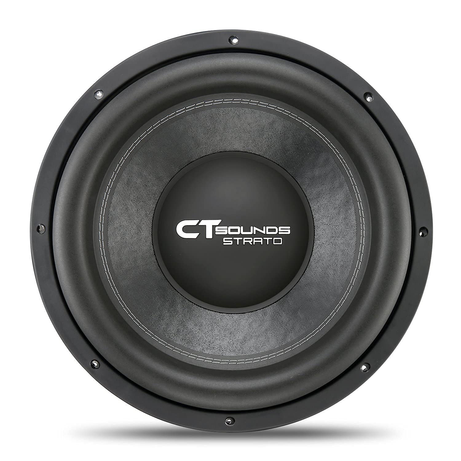 CT Sounds STRATO-15-D4 2500W Max Power 15-Inch Car Subwoofer with Dual 4 Ohm Voice Coil - Perfect for Car Audio Systems, Bass Enthusiasts & Vehicle Upgrades