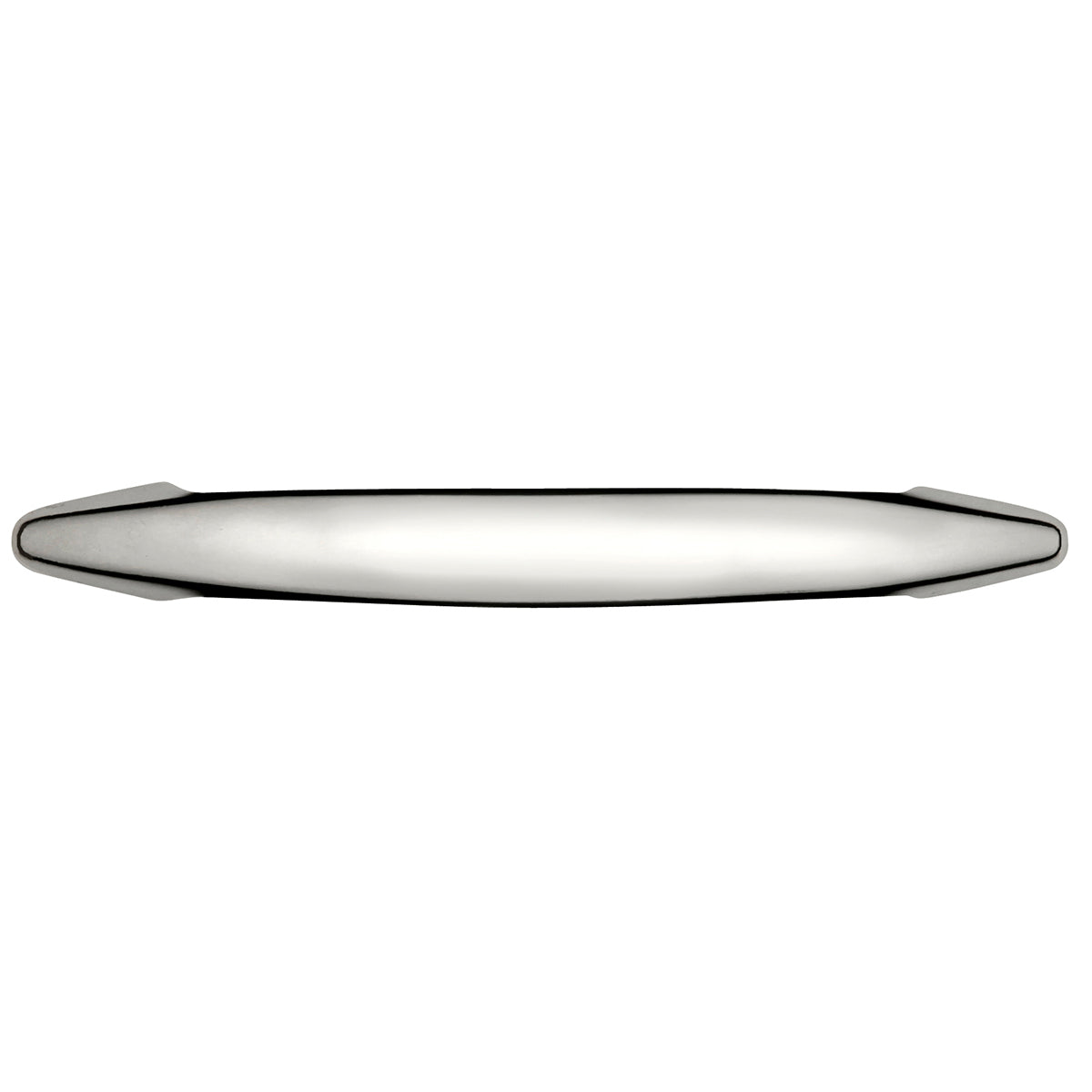 3 Inch Center to Center Chrome Finish Cabinet Pull - Modern Metropolis Design for Kitchen & Bathroom Cabinets, Drawers, and Furniture Hardware