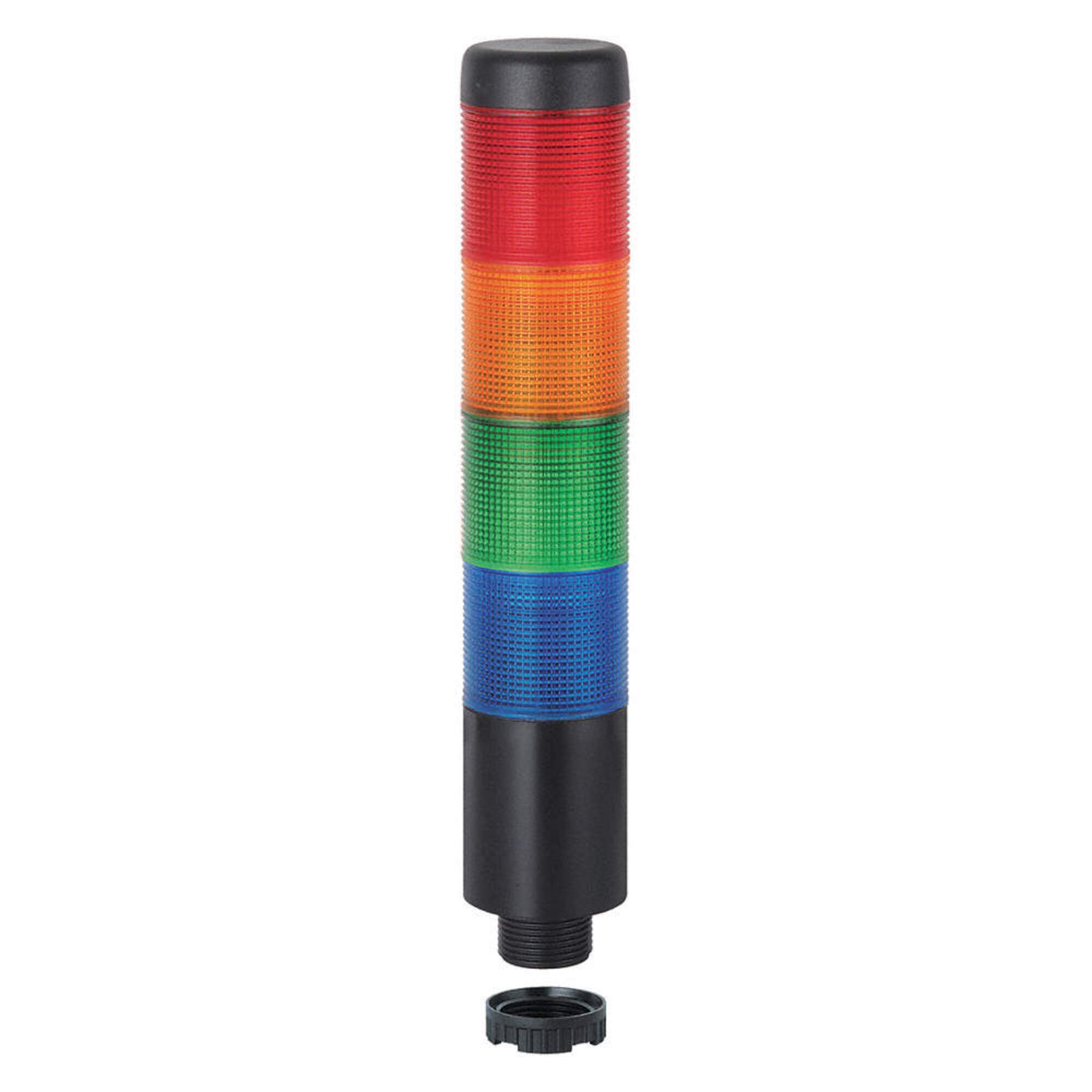 24VAC/DC Tower Light Assembly - 135mA, 37mm Height - Industrial Signal Light for Machinery, Equipment & Safety Alarms