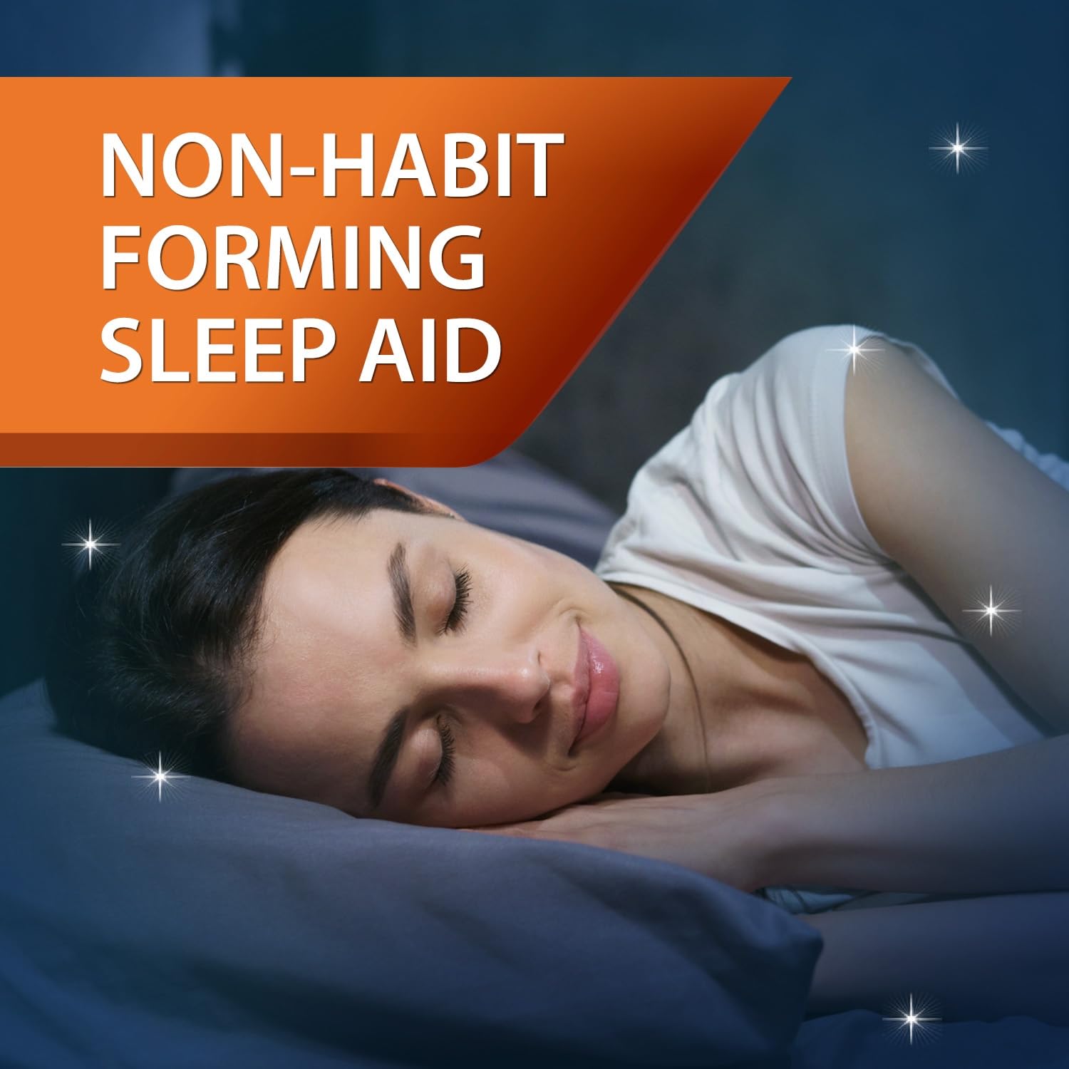 Unisom SleepTabs - Nighttime Sleep Aid with Doxylamine Succinate, 16 Tablets | Fast-Acting Sleep Support for Adults, Non-Habit Forming | Perfect for Travel, Jet Lag & Occasional Sleeplessness