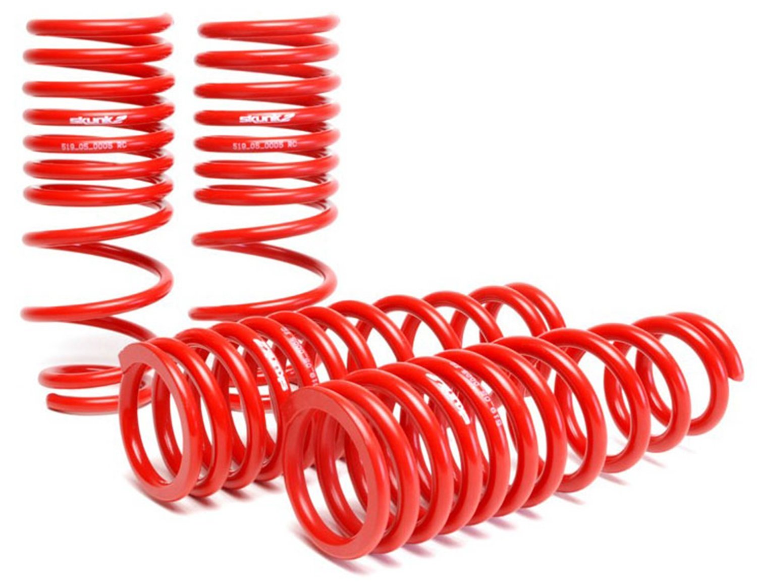 Skunk2 Racing 519-05-1550 Performance Lowering Springs for 1996-2000 Honda Civic - Improve Handling & Style for Street & Track Use