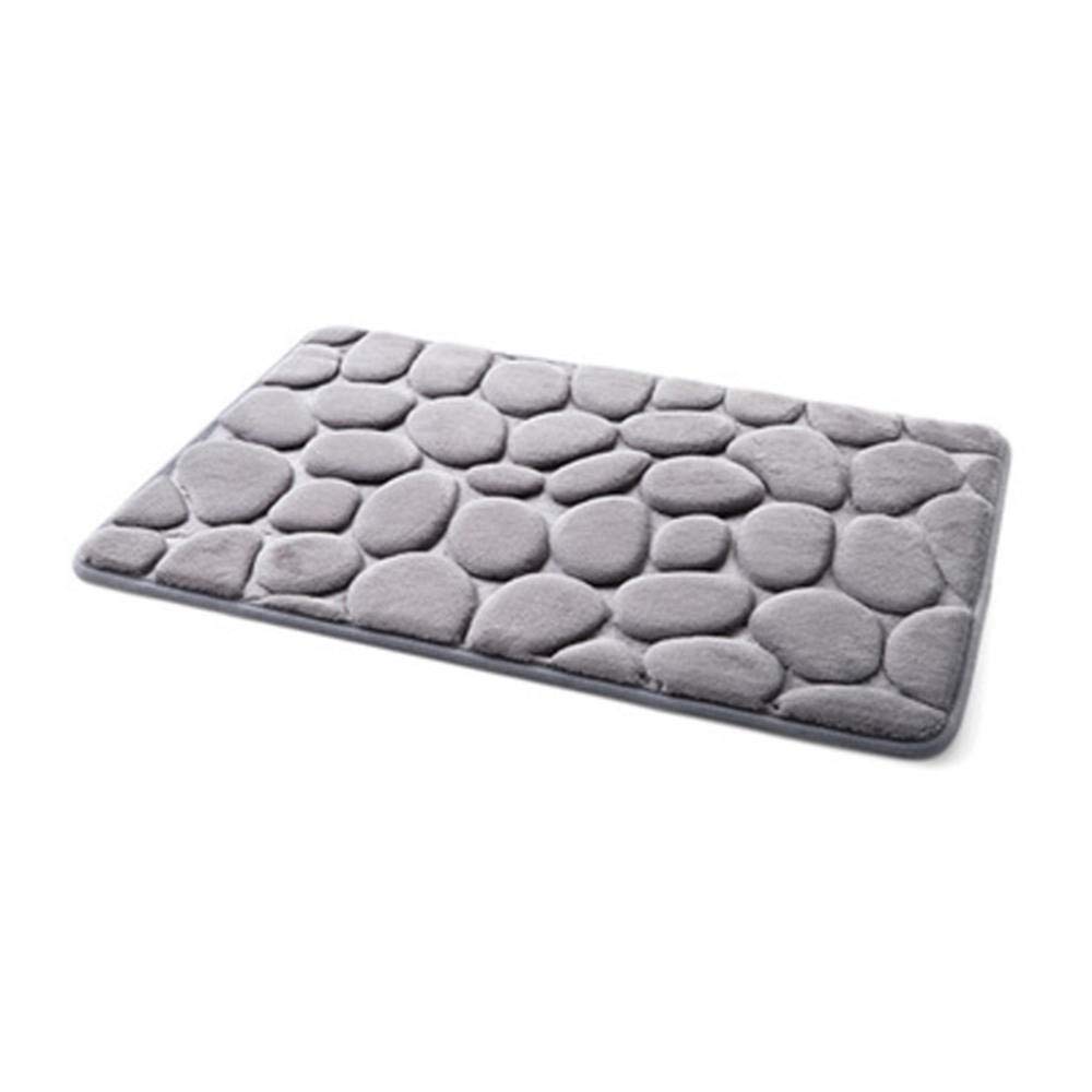 Premium Coral Fleece Bathroom Memory Foam Rug Set - Non-Slip Toilet & Bath Mat, Soft Floor Carpet for Bathroom Decor (40x60cm) - Perfect for Spa Days, Guest Bathrooms & Cozy Home Comfort