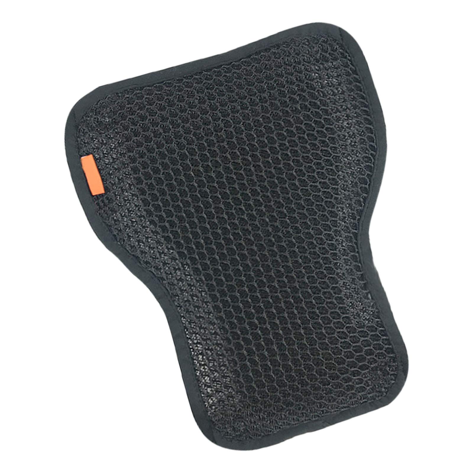 Motorcycle Seat Cushion - Pressure Relief & Cooling Gel Seat Cover - Small Size Comfort Pad for Long Rides - Perfect for Cruisers, Touring Bikes & Daily Commuting