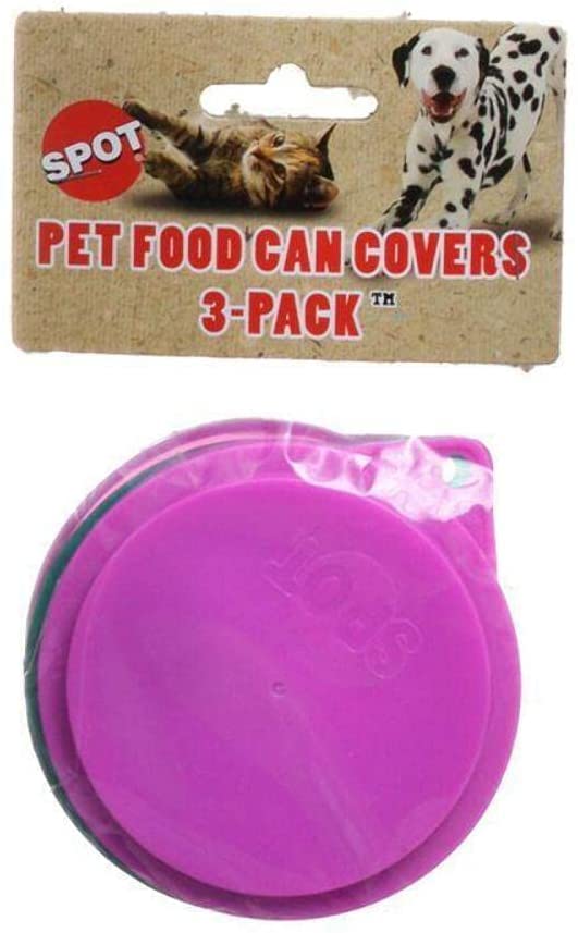 Spot Pet Food Can Covers - 3 Pack (20 Pack) | Airtight Lid for Dog & Cat Food Storage | Keep Pet Food Fresh | Perfect for Canned Wet Food, Kibble & Treats | Kitchen & Pantry Organization Essential