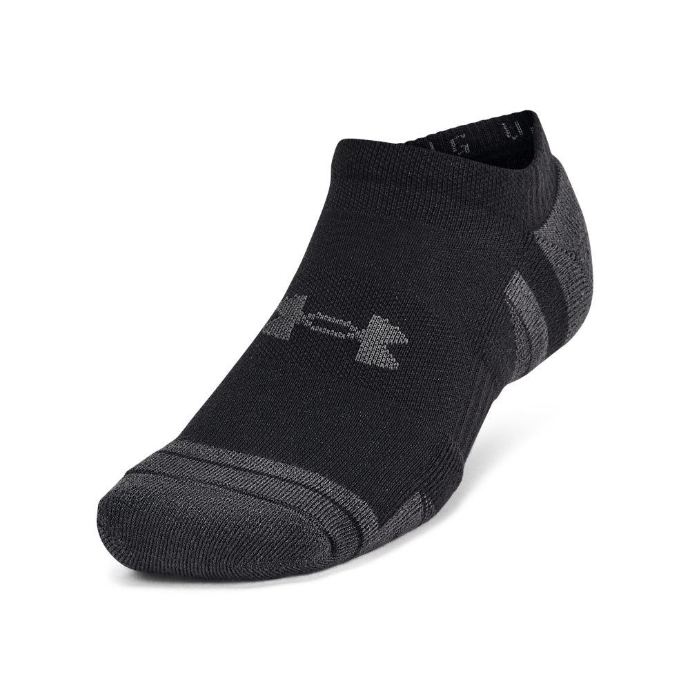 Under Armour Performance Tech No Show Socks 6-Pack for Men & Women - Breathable Athletic Socks for Running, Gym Workouts & Everyday Comfort