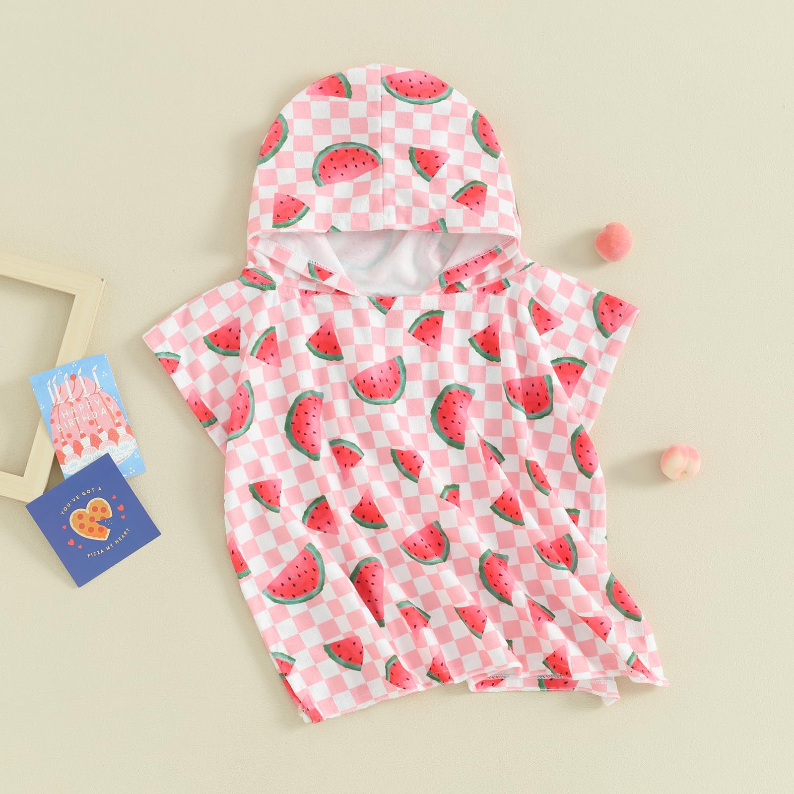 Baby Hooded Towel with Swim Cover Up - Soft Absorbent Bath & Beach Towel for Infants 6-12 Months (Pink) - Perfect for Pool, Beach & After-Bath Snuggles