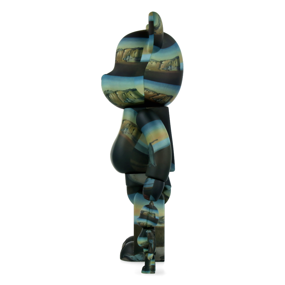 400% + 100% Bearbrick Salvador Dali The Persistence of Memory Collectible Art Figure - Perfect for Home Decor, Office Display & Gift for Art Lovers