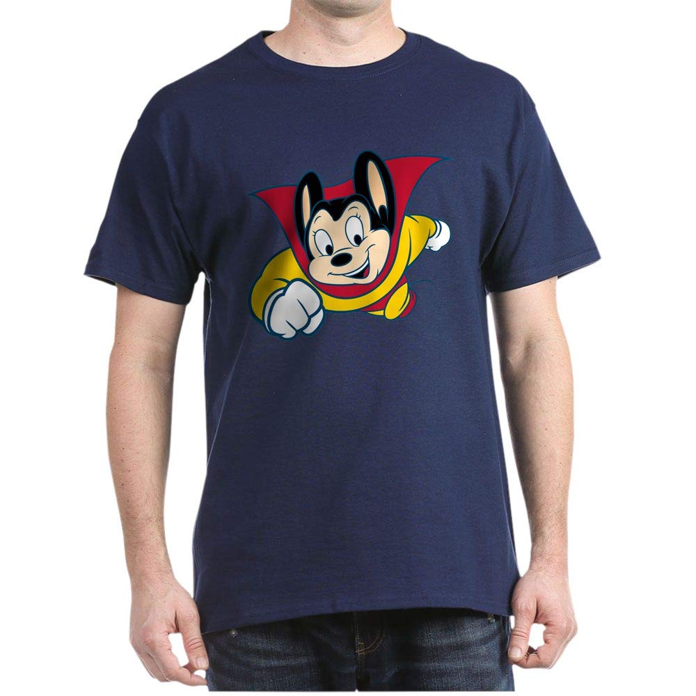 Mighty Mouse Graphic T-Shirt - Funny Cartoon Character Tee for Men & Women - Perfect for Casual Wear, Cosplay & Gifts | CafePress