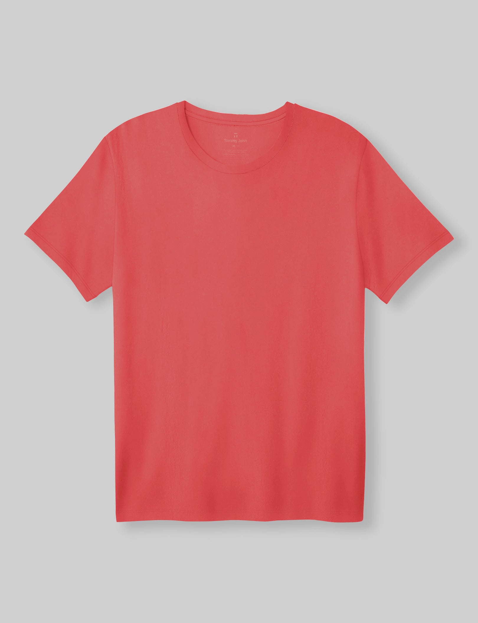 Second Skin Crew Neck T-Shirt for Men - Ultra Soft Stretch Cotton Tee - Perfect for Casual Wear, Layering & Everyday Comfort