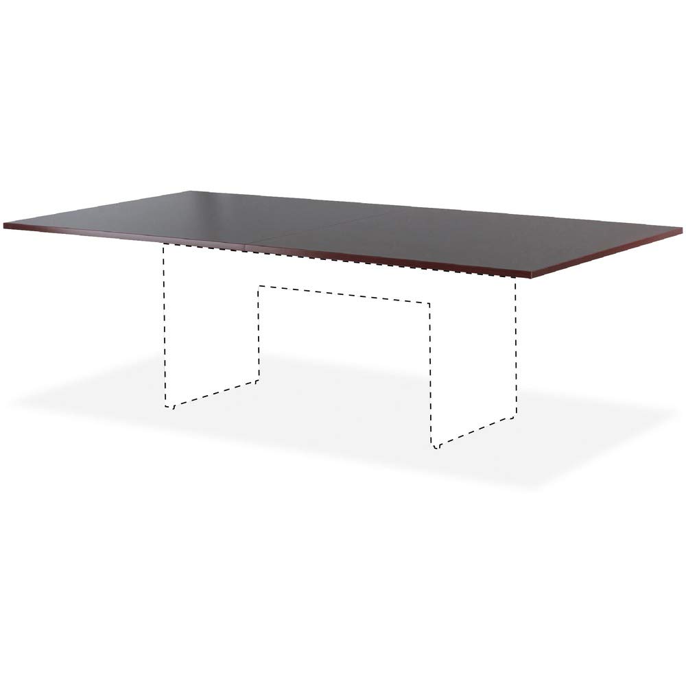 Lorell Essentials Series Mahogany Conference Table - 60