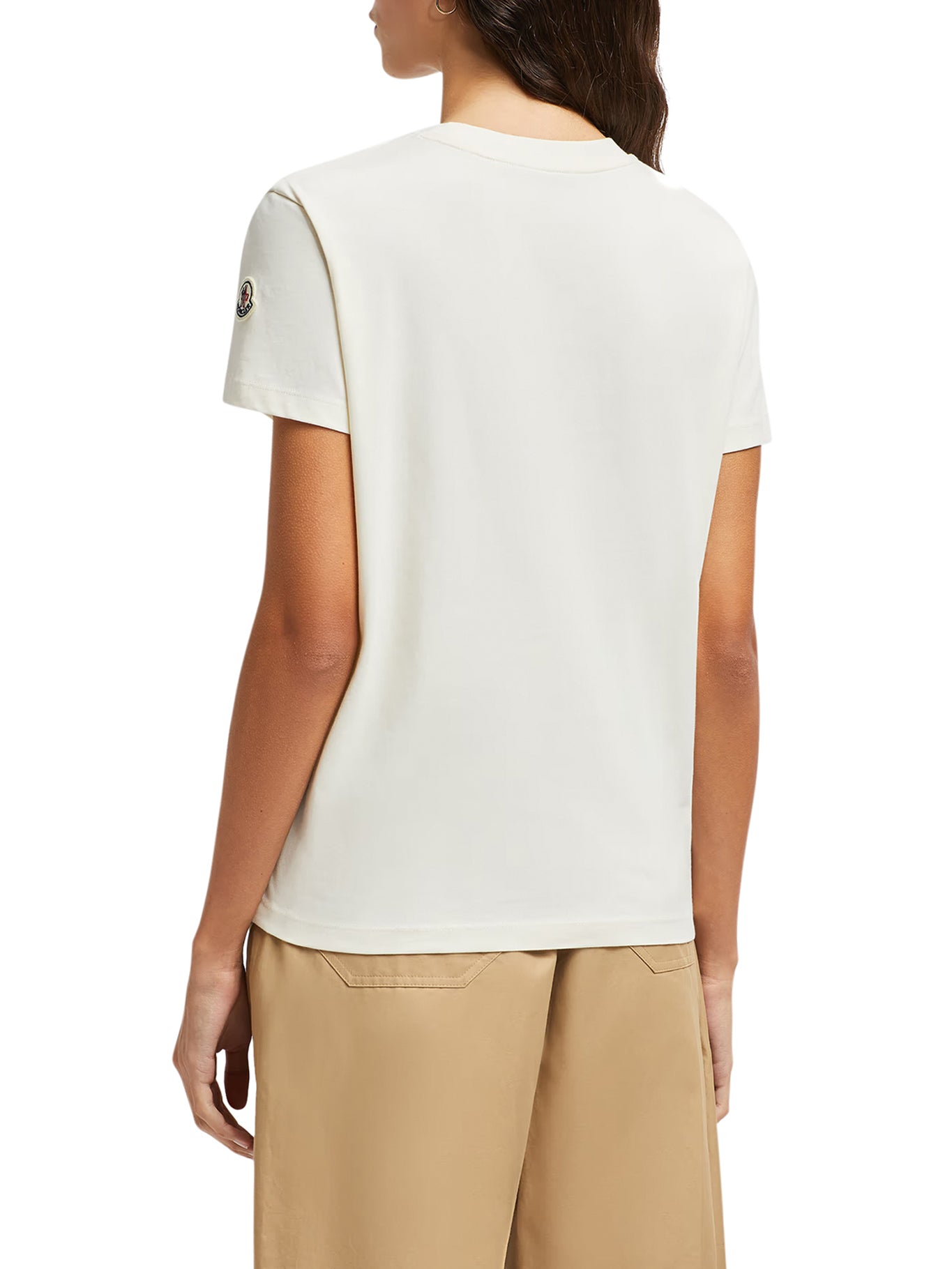 Embroidered Tonal Logo Cotton T-Shirt for Men & Women - Soft Breathable Casual Tee for Everyday Wear, Outfits, and Street Style