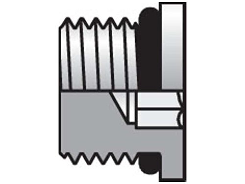 Parker Hollow Hex Plug SAE-ORB - High-Quality Hydraulic Fitting for Heavy-Duty Equipment and Industrial Applications | Perfect for Hydraulic Systems, Construction Machinery, and Agricultural Tools