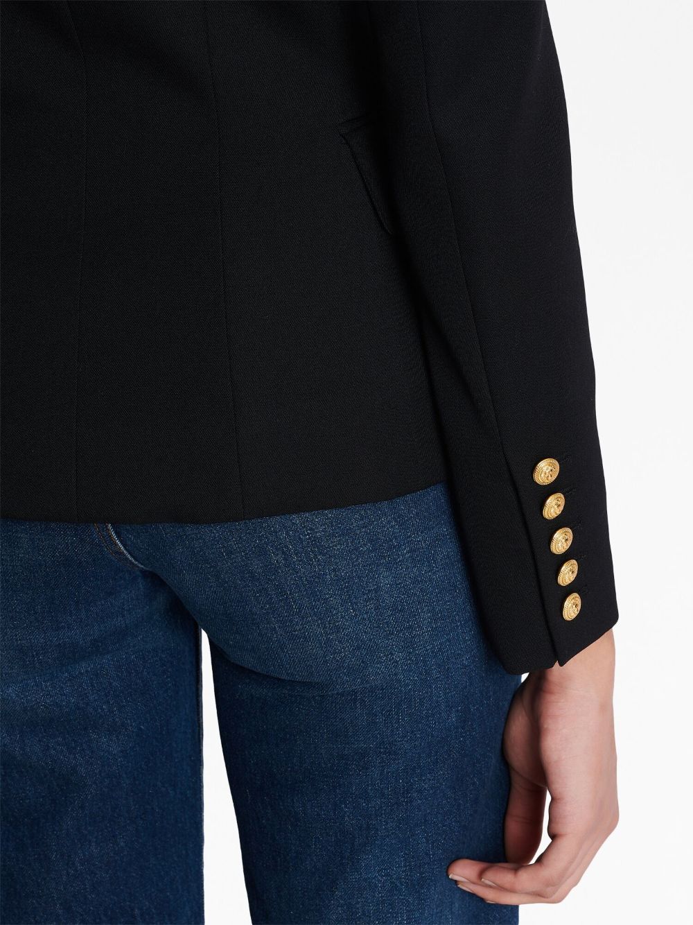 Balmain Black Leather Jacket for Men & Women | Luxury Designer Coat for Fall & Winter Fashion | Perfect for Night Out & Special Occasions