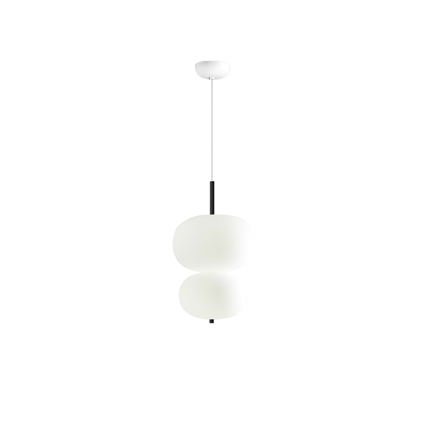 Ilargi Pendant Light - Modern Moon-Shaped Hanging Lamp for Dining Room, Kitchen Island & Bedroom Lighting Decor