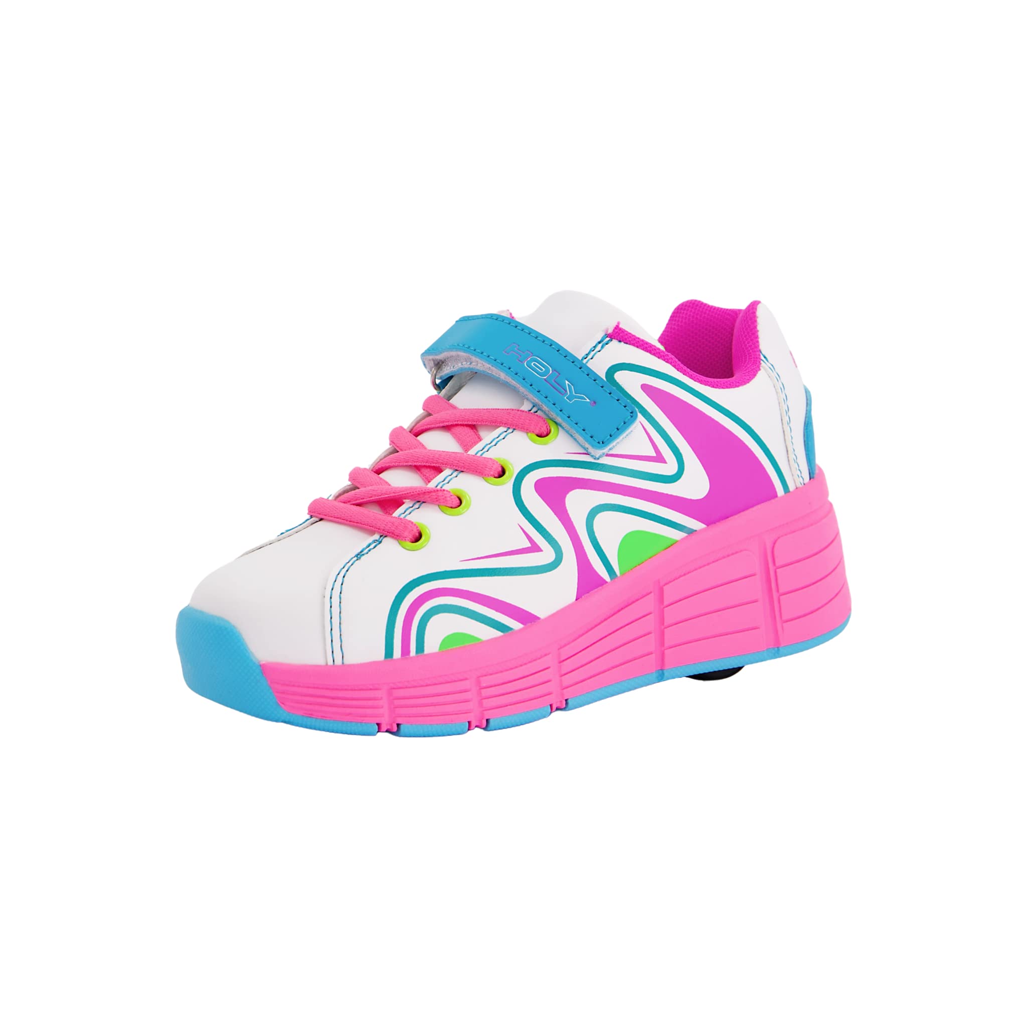 SDSPEED Kids Roller Skates Shoes - Adjustable Wheeled Sneakers for Boys & Girls Ages 5-12 | Lightweight Roller Shoes for Outdoor Play, Sports & Birthday Gifts