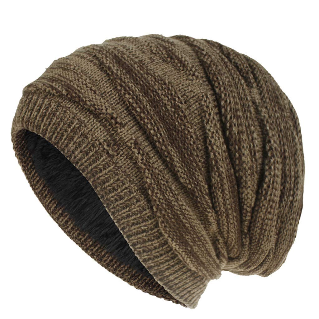 Slouchy Skull Cap Knitted Beanie for Men, Women & Kids - Soft Warm Winter Hat | Perfect for Cold Weather, Outdoor Activities & Fashion Accessories