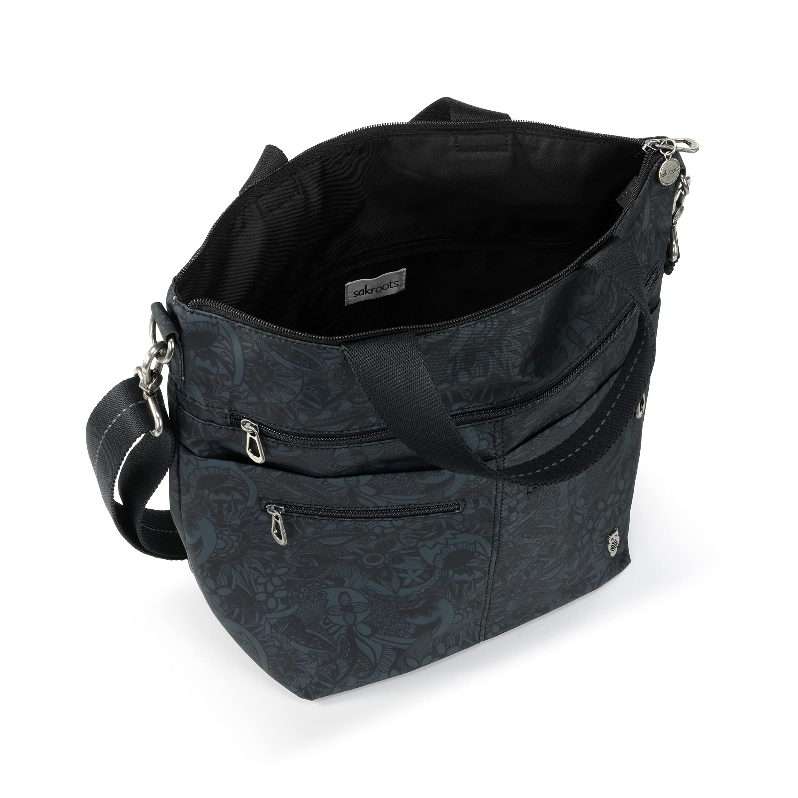 Sakroots Berkeley Convertible Tote Bag - Eco-Friendly REPREVE® Recycled Twill Fabric - Perfect for Work, Travel & Everyday Use