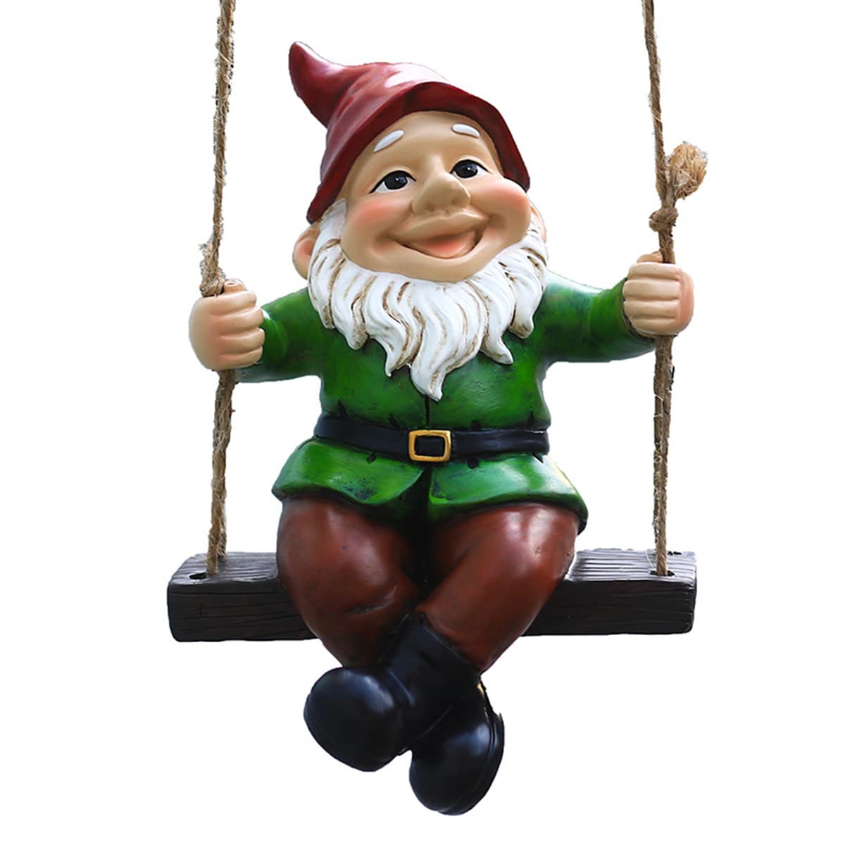ZGPTX Miniature Garden Dwarf Pendant - Handmade Resin Sculpture for Outdoor Decor, Fairy Garden Ornament, Landscape Art Gift for Home & Garden Lovers | Perfect for Fairy Gardens, Patio Decor, and Gift Giving